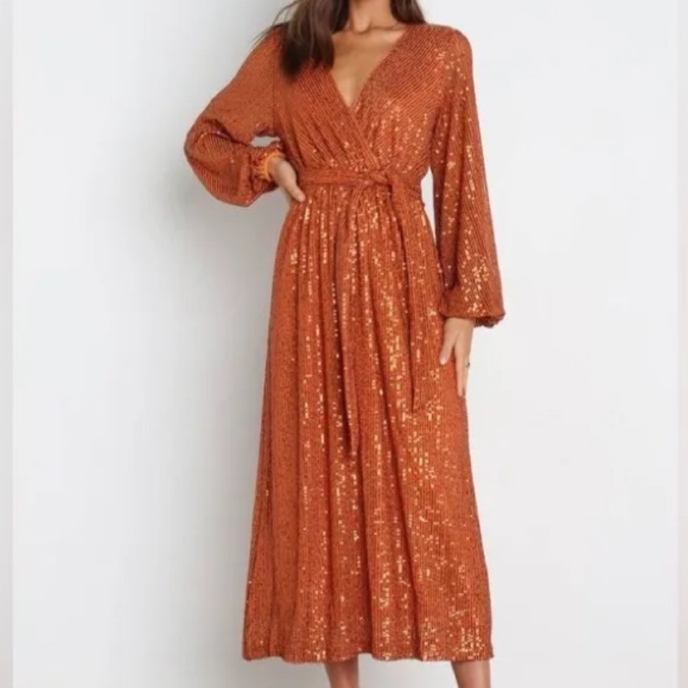 Petal & Pup Midi Dress, 6, NWT